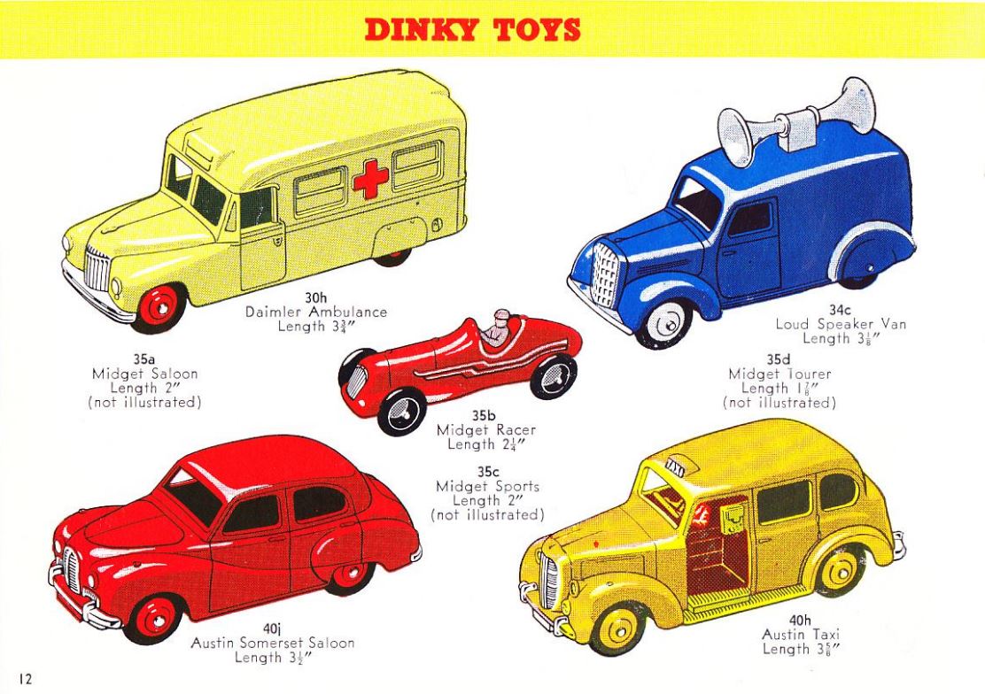 Dinky Small Auto Set