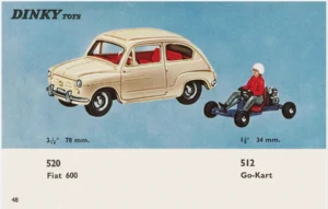 Dinky 520 — Fiat 600 D